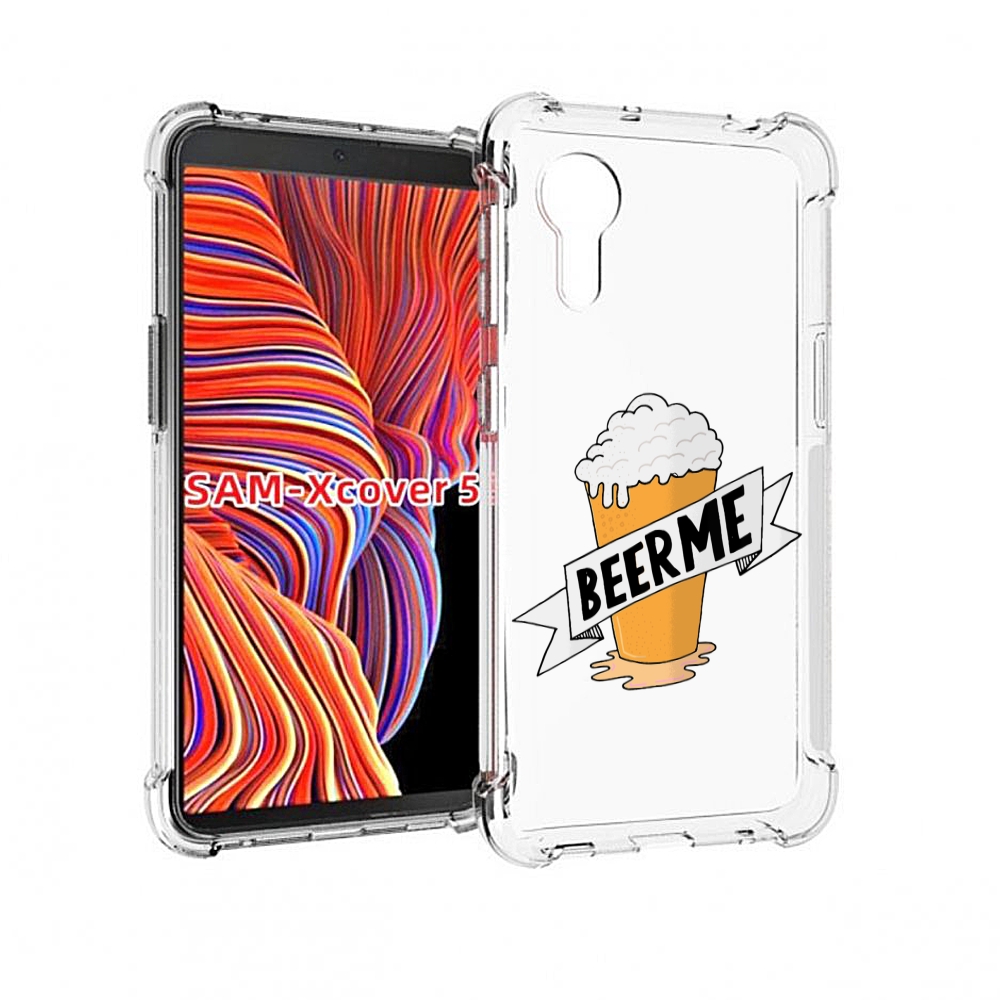 

Чехол MyPads Beer-me для Samsung Galaxy Xcover 5, Прозрачный, Tocco