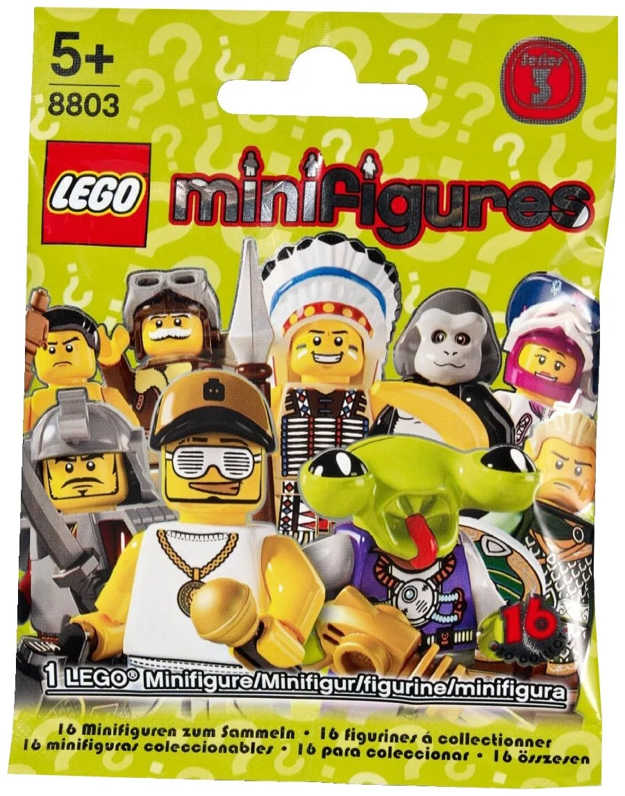 фото Конструктор lego collectable minifigures серия 3