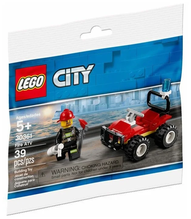 Конструктор LEGO City Пожарный квадроцикл