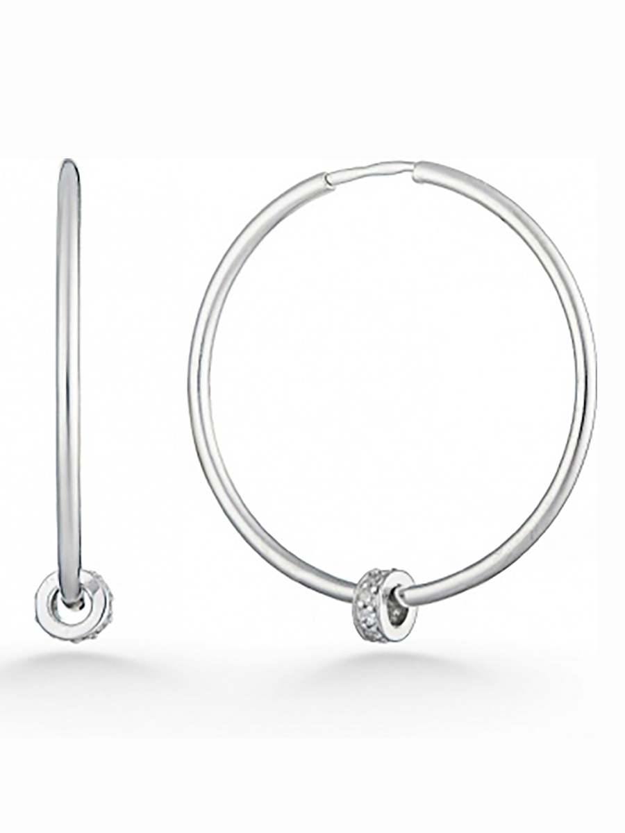 

Серьги с 20 фианитами из серебра Вероника С630-1390-15,0, С630-1390-15,0