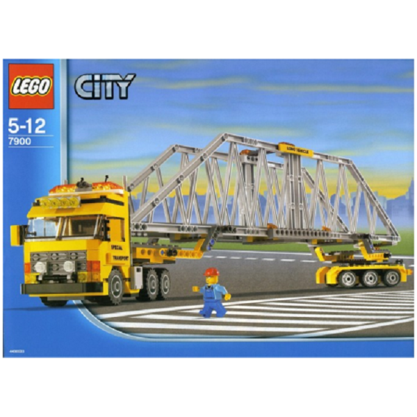 фото Конструктор lego city большой грузовик и мост