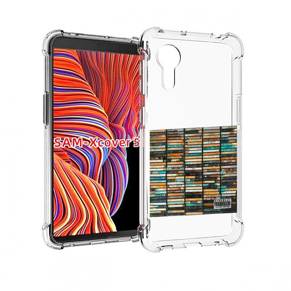 

Чехол MyPads 2004 Скриптонит для Samsung Galaxy Xcover 5, Прозрачный, Tocco