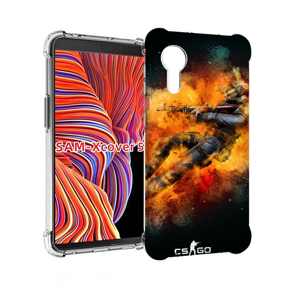 

Чехол MyPads CS-go Контр-террорист для Samsung Galaxy Xcover 5, Прозрачный, Tocco