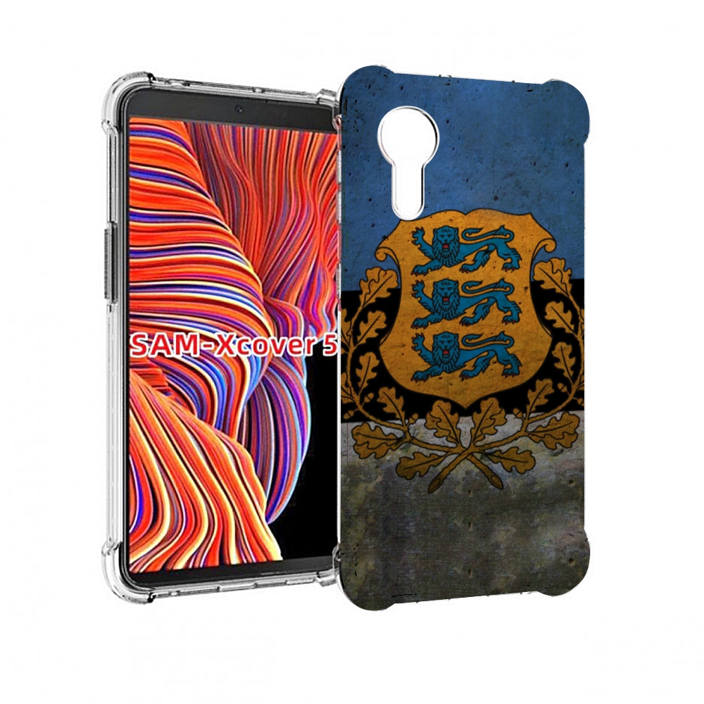 

Чехол MyPads герб флаг эстонии для Samsung Galaxy Xcover 5, Прозрачный, Tocco