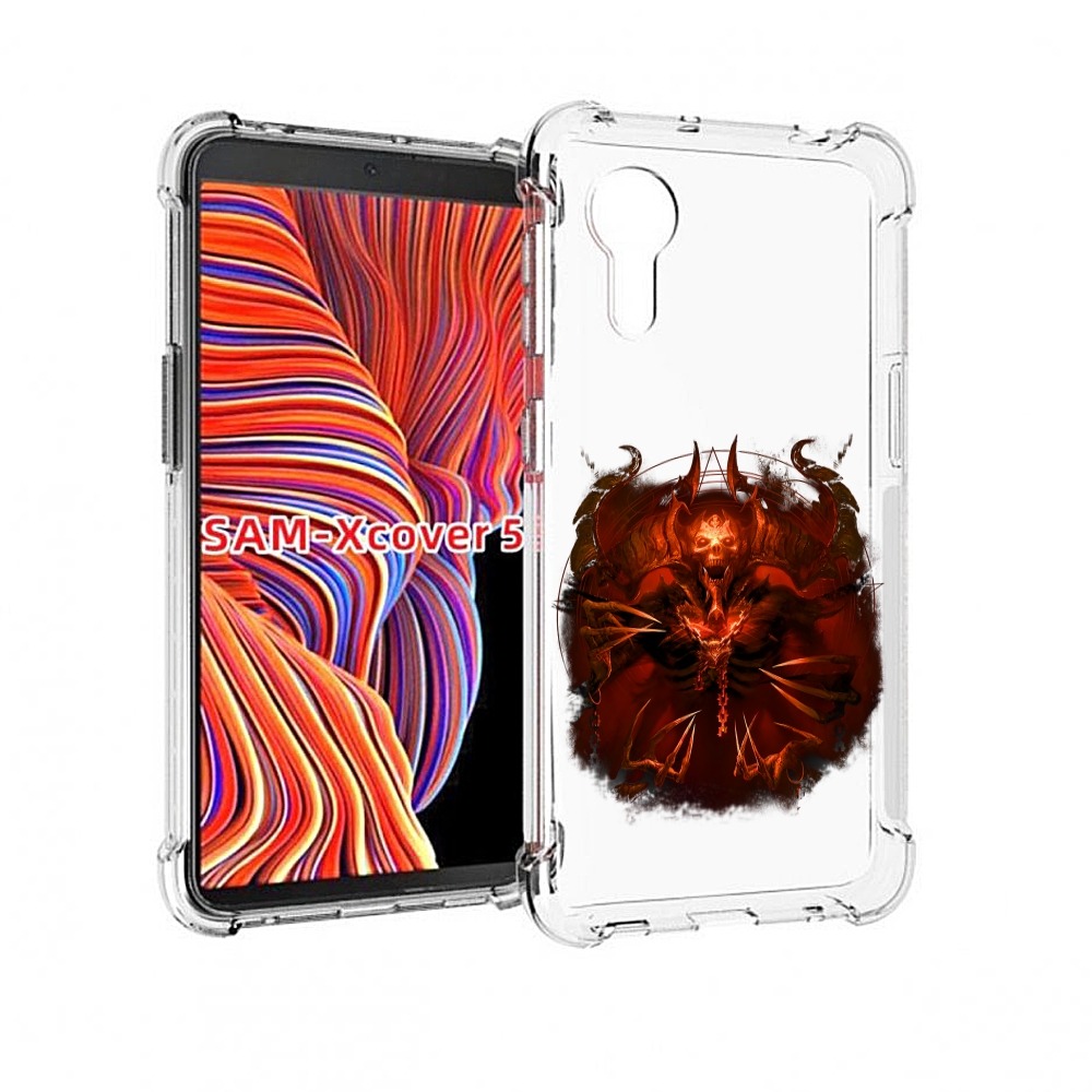 

Чехол MyPads яркий демон для Samsung Galaxy Xcover 5, Прозрачный, Tocco