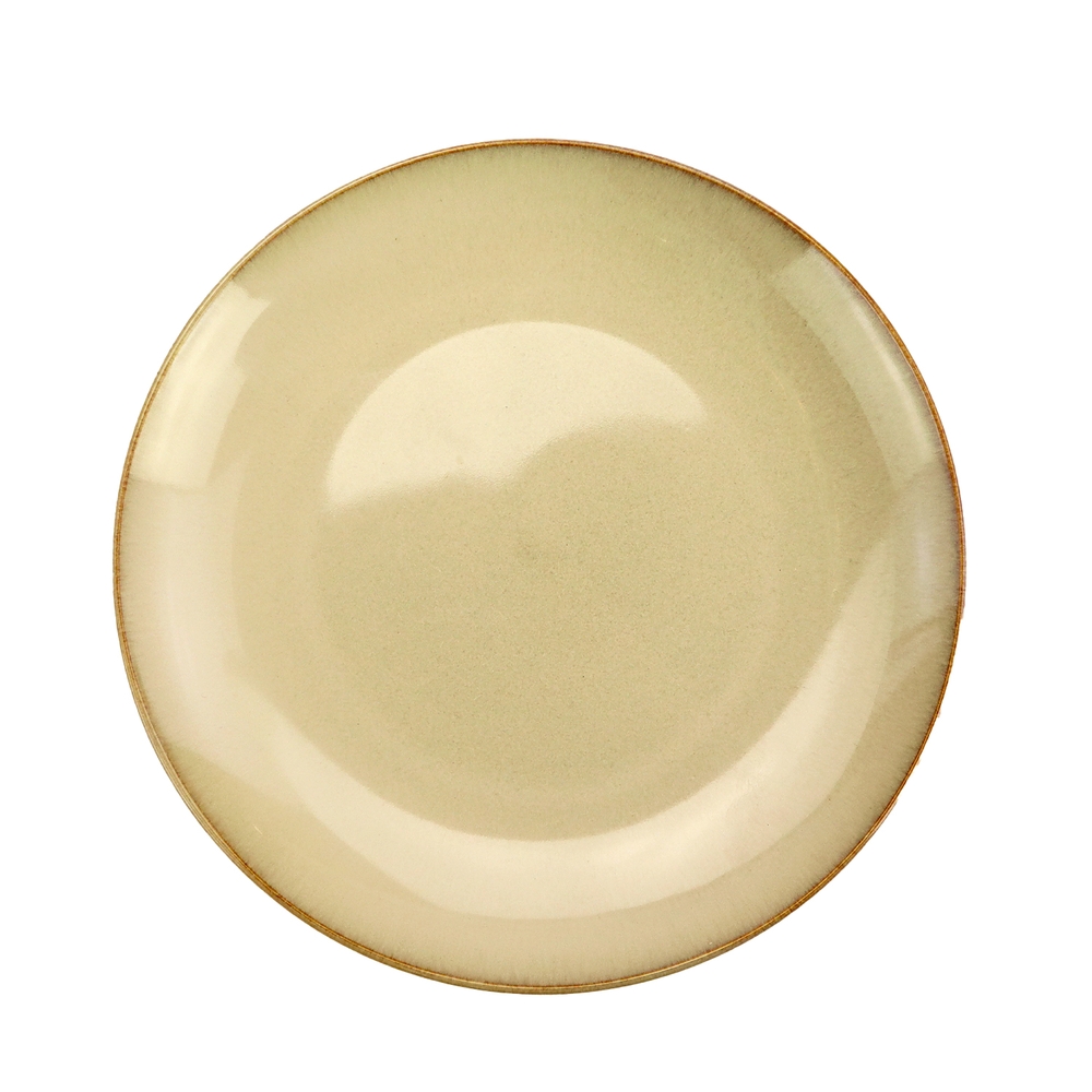 

Тарелка ND Play Арья 21 см фарфор, Бежевый