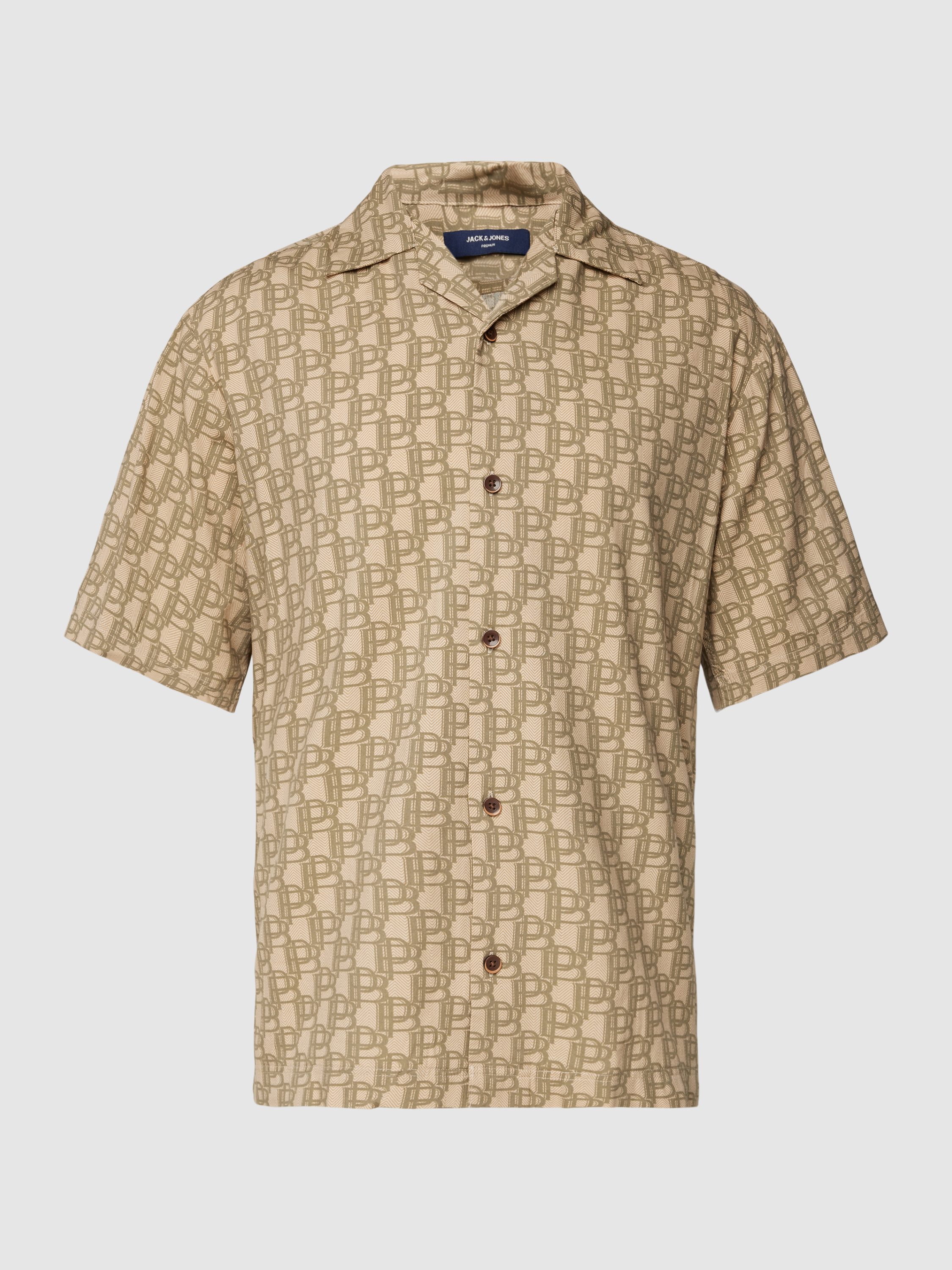

Рубашка мужская Jack & Jones Premium 1797141 хаки L (доставка из-за рубежа), 1797141