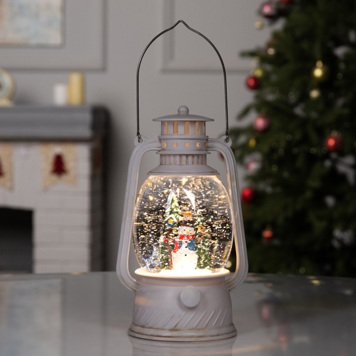 Фигура Luazon Lighting светодиодная Снеговик 20.8х11.9х9.7 см, свечение тёплое белое