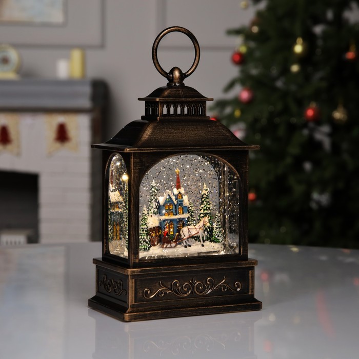 

Фигура Luazon Lighting светодиодная Сказочный дом 21х13.3х8.1 см, свечение тёплое белое, Сказочный дом