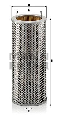 

Фильтр масляный двигателя MANN-FILTER H13104