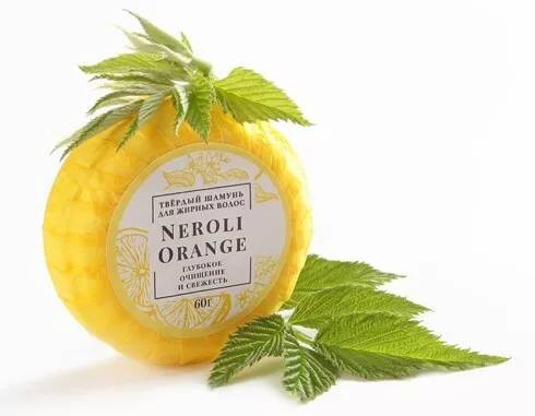 

Blagovkus - Твердый шампунь для волос Neroli & Orange, 60 г