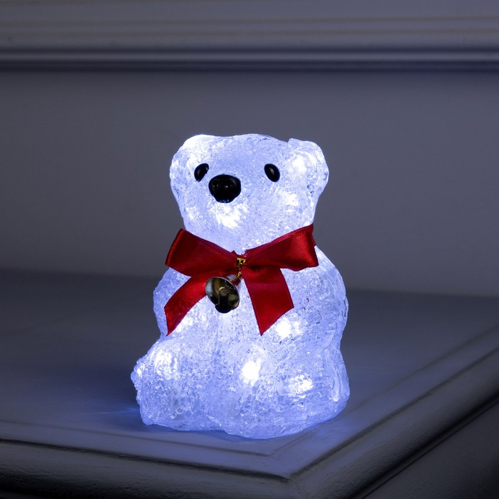 

Фигура Luazon Lighting акрил Медвежонок 13 см, свечение белое, Медвежонок