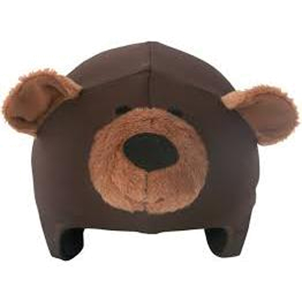 Нашлемник Coolcasc Teddy Bear 30 x 30 x 1 см коричневый