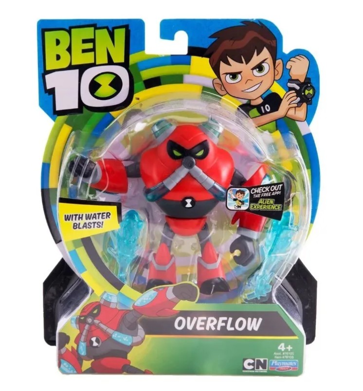 Фигурка Ben 10, Водохлест фигурка playmates ben 10 водохлёст из омнитрикс 12 5 см