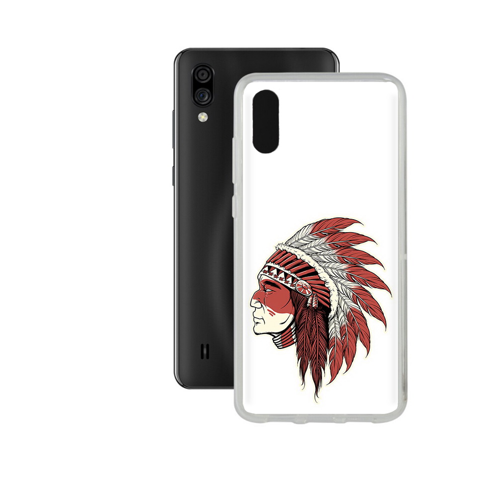 

Чехол MyPads Tocco для ZTE Blade A5 (2020) красный индеец (PT226944.454.411), Прозрачный, Tocco