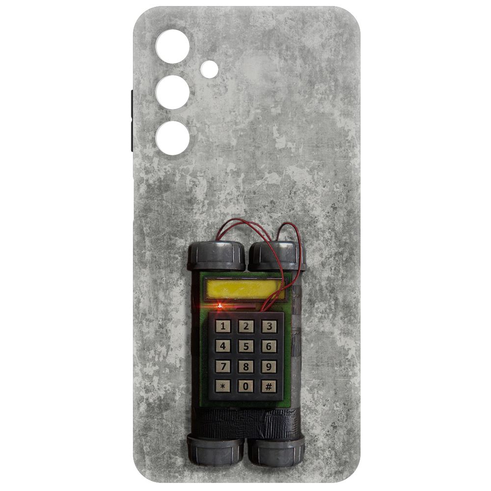 

Чехол-накладка Krutoff Soft Case Cтандофф 2 - C4 для Samsung Galaxy A25 5G (A256), Черный
