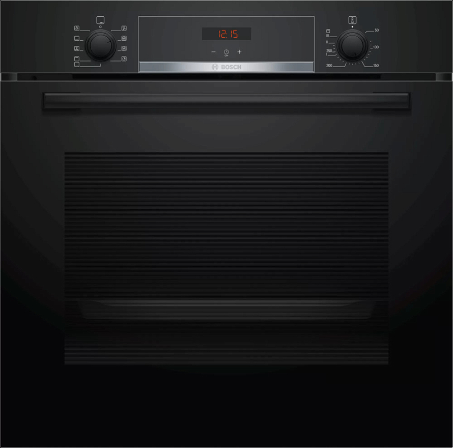 

Встраиваемый электрический духовой шкаф Bosch HBA534BB0 черный, HBA534BB0