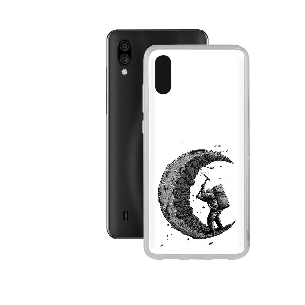 

Чехол MyPads Tocco для ZTE Blade A5 (2020) камненная луна (PT226944.454.384), Прозрачный, Tocco