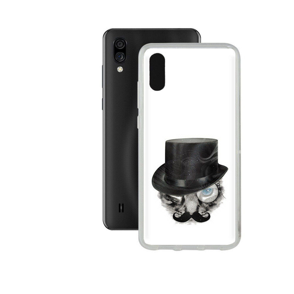 

Чехол MyPads Tocco для ZTE Blade A5 (2020) интелегентный кот (PT226944.454.378), Прозрачный, Tocco