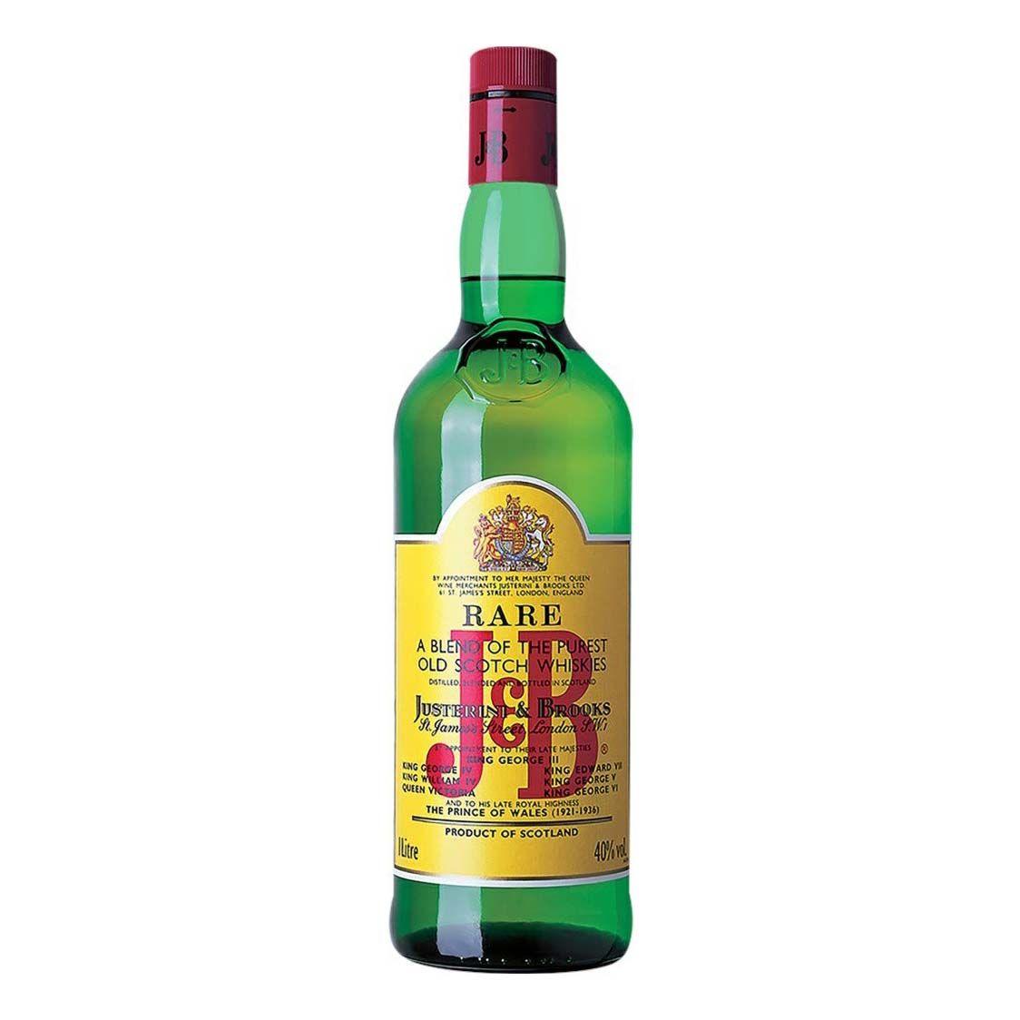 Виски J&B Rare купажированный 40% 1 л Великобритания