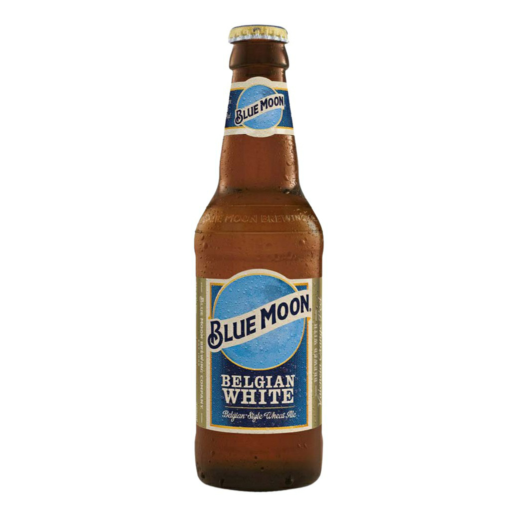 

Пивной напиток Blue Moon Belgian White светлый 5,4% 0,33 л, Светлое