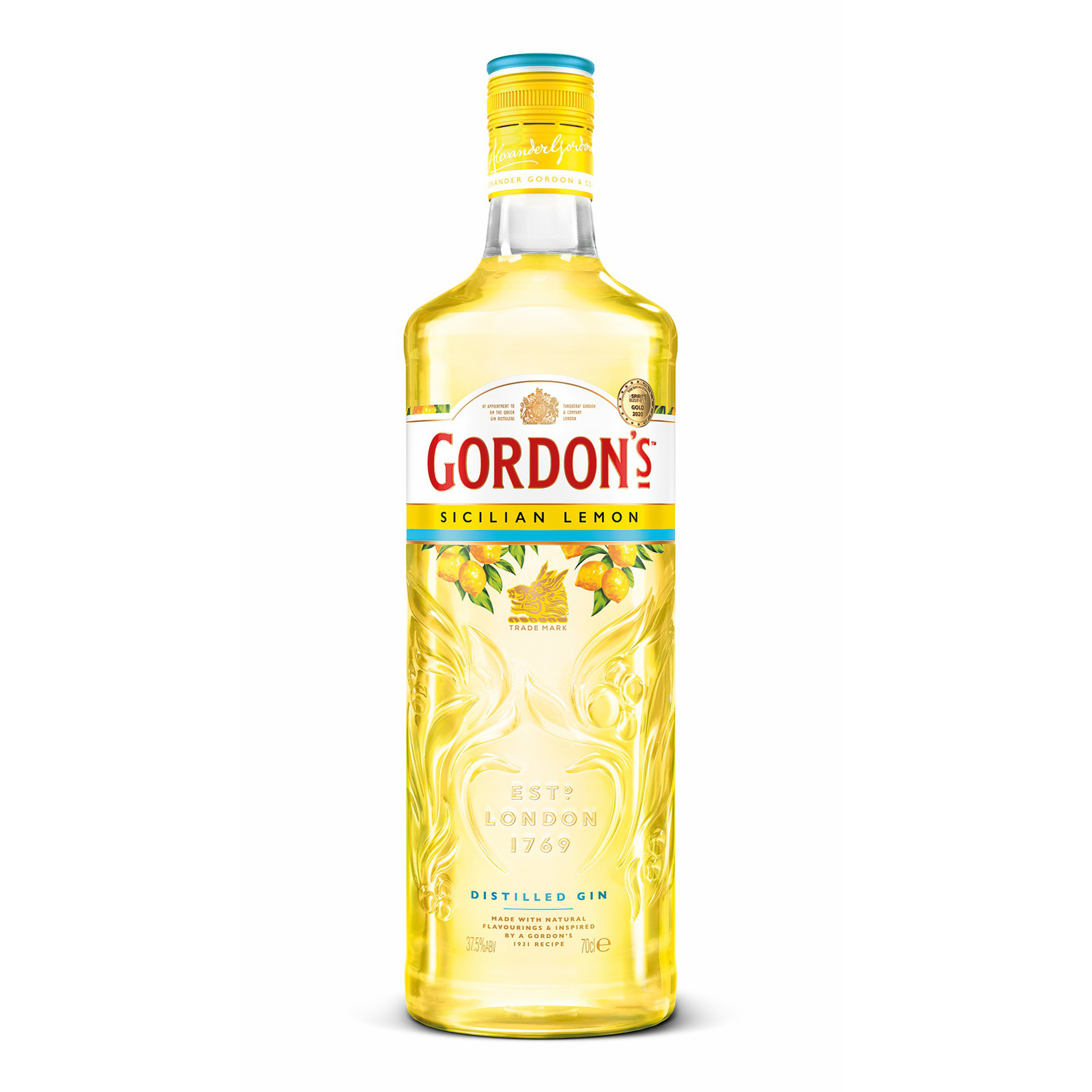 Джин Gordon's Sicilian Lemon 37,5% 0,7 л