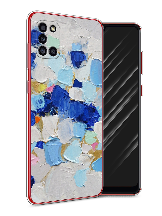 

Чехол Awog на Samsung Galaxy A31 / Самсунг A31 "Холст сине-белый", Разноцветный, 2100350-10
