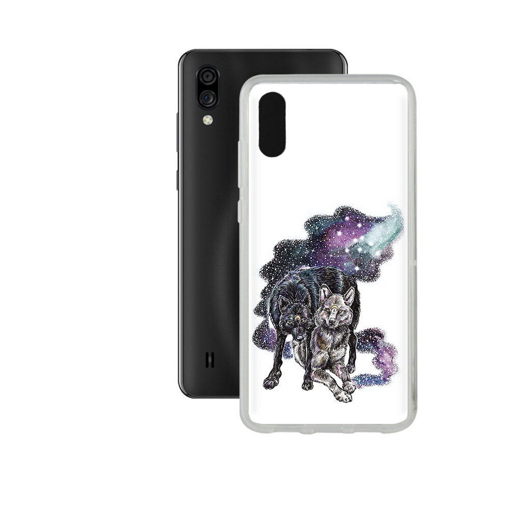 

Чехол MyPads Tocco для ZTE Blade A5 (2020) звездные волки (PT226944.454.352), Прозрачный, Tocco