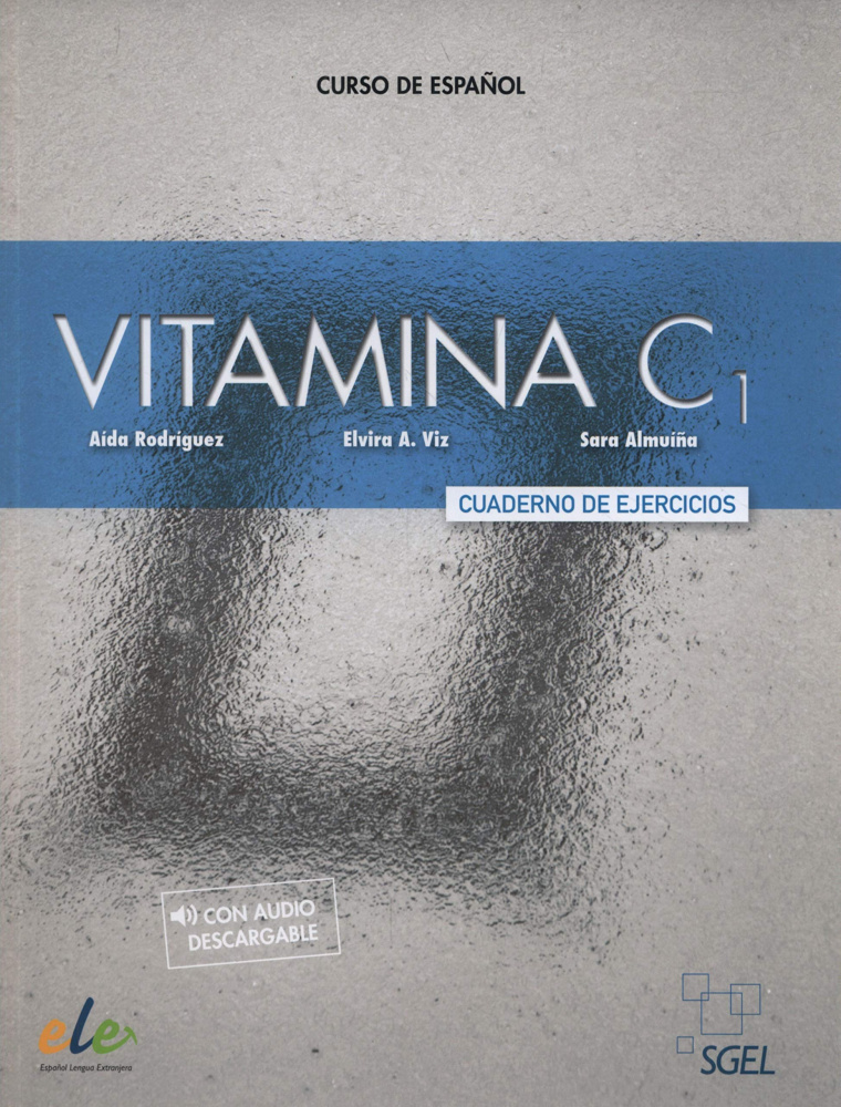 фото Книга vitamina c1. cuaderno de ejercicios sgel