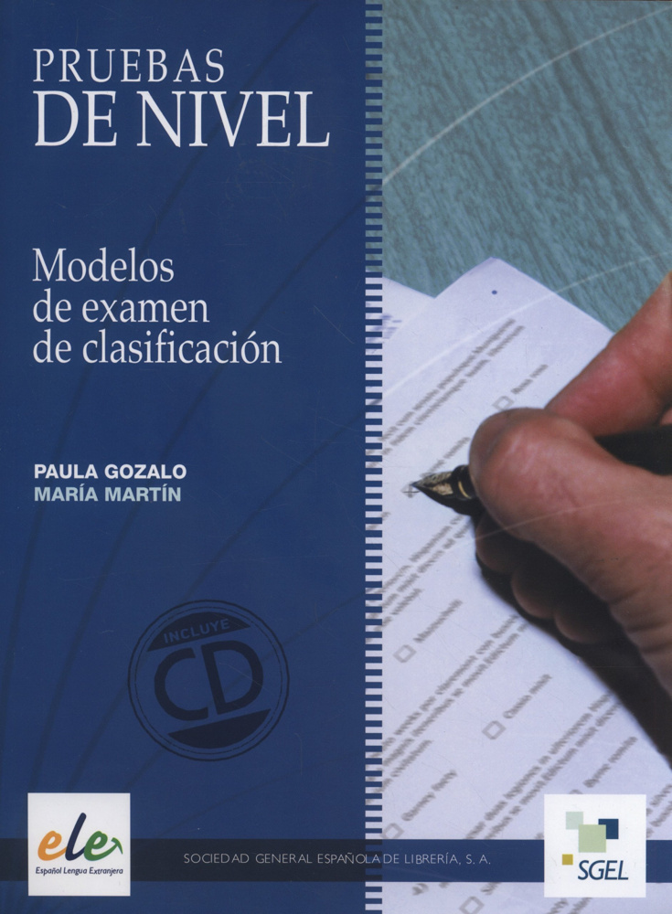 фото Книга pruebas de nivel ele + cd sgel