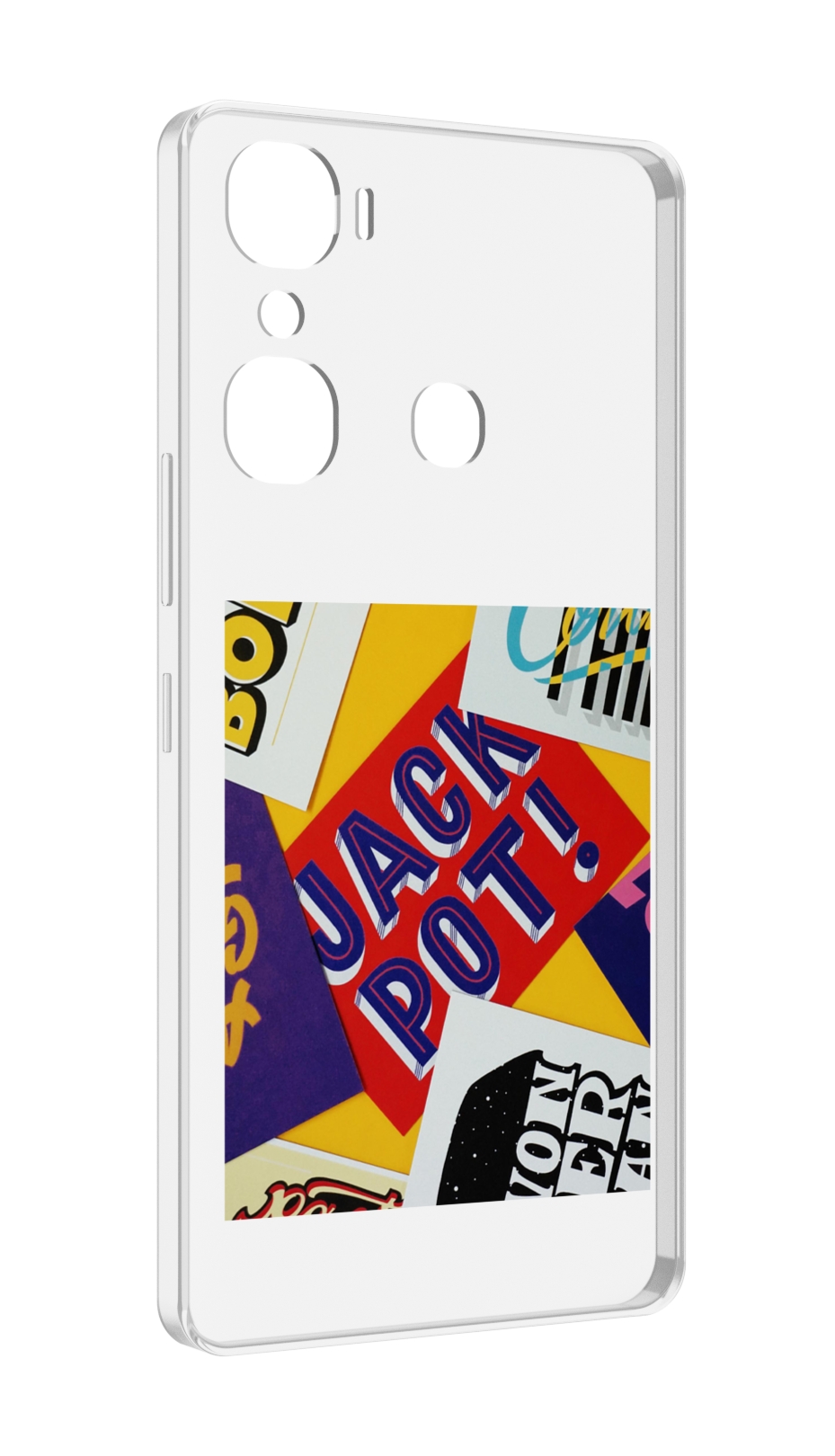 

Чехол MyPads джекпот для Infinix Hot 12 Pro, Прозрачный, Tocco