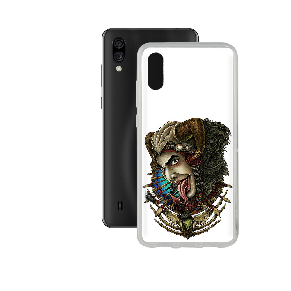 

Чехол MyPads Tocco для ZTE Blade A5 (2020) длинный язык (PT226944.454.330), Прозрачный, Tocco