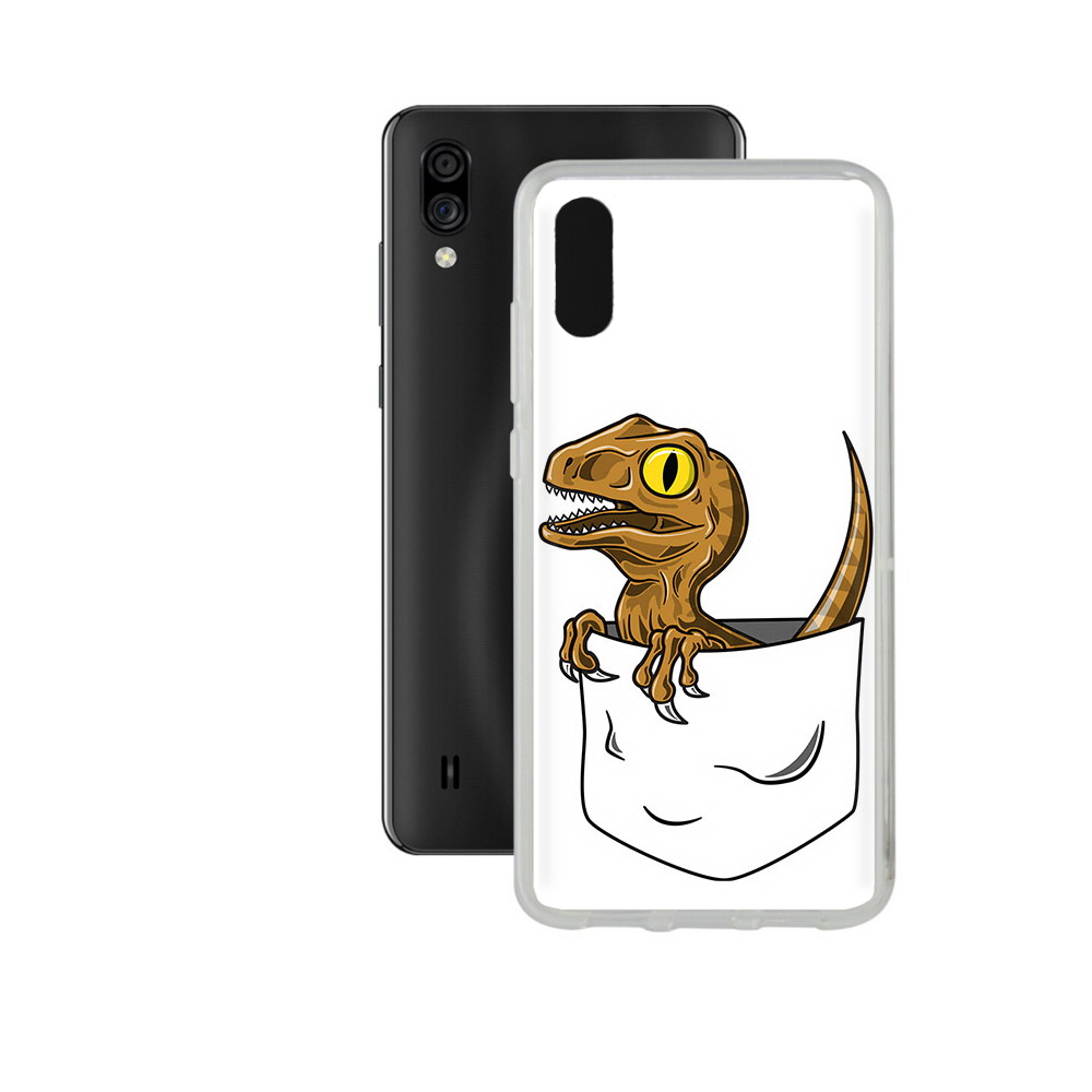 Чехол MyPads Tocco для ZTE Blade A5 (2020) динозавр в кармане (PT226944.454.327)