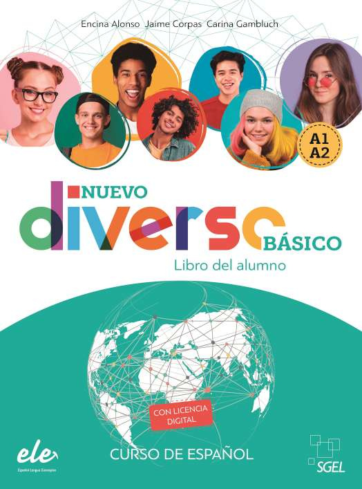 фото Книга nuevo diverso básico - libro del alumno sgel