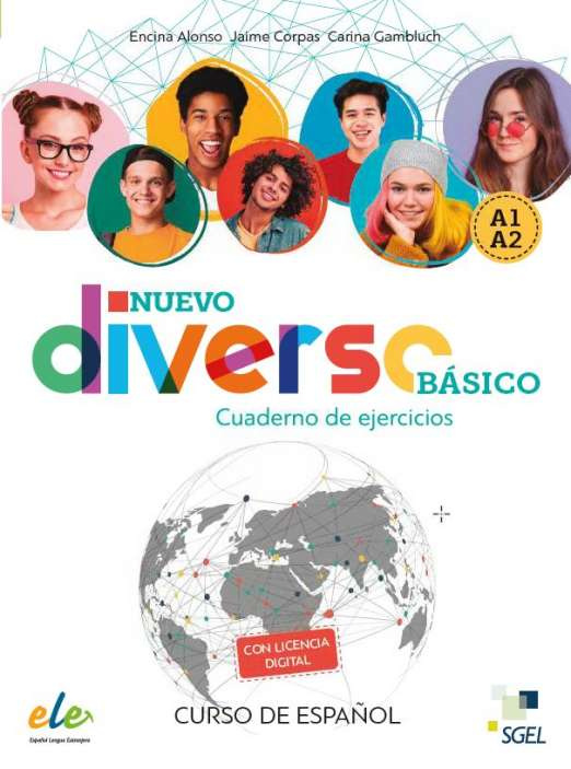 фото Книга nuevo diverso básico - cuaderno de ejercicios sgel