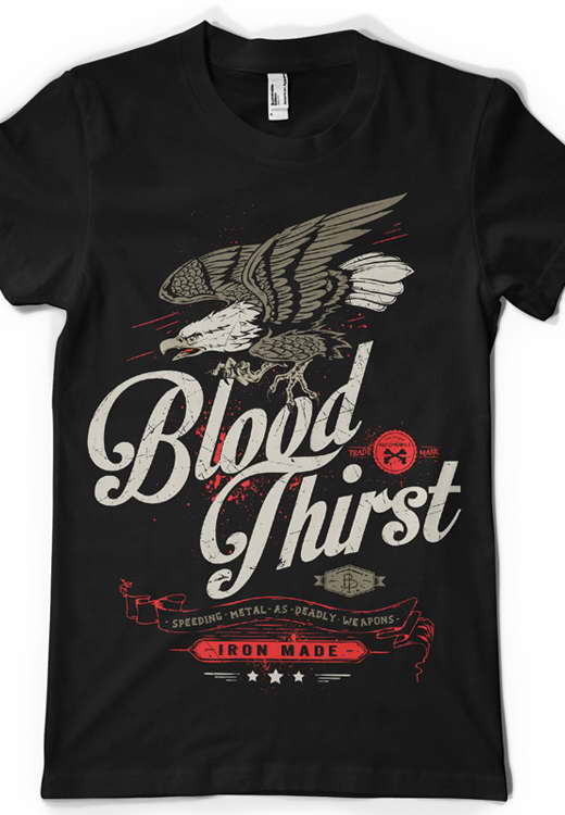 

Футболка унисекс NoBrand CM Blood Thirst черная L, Черный, CM Blood Thirst