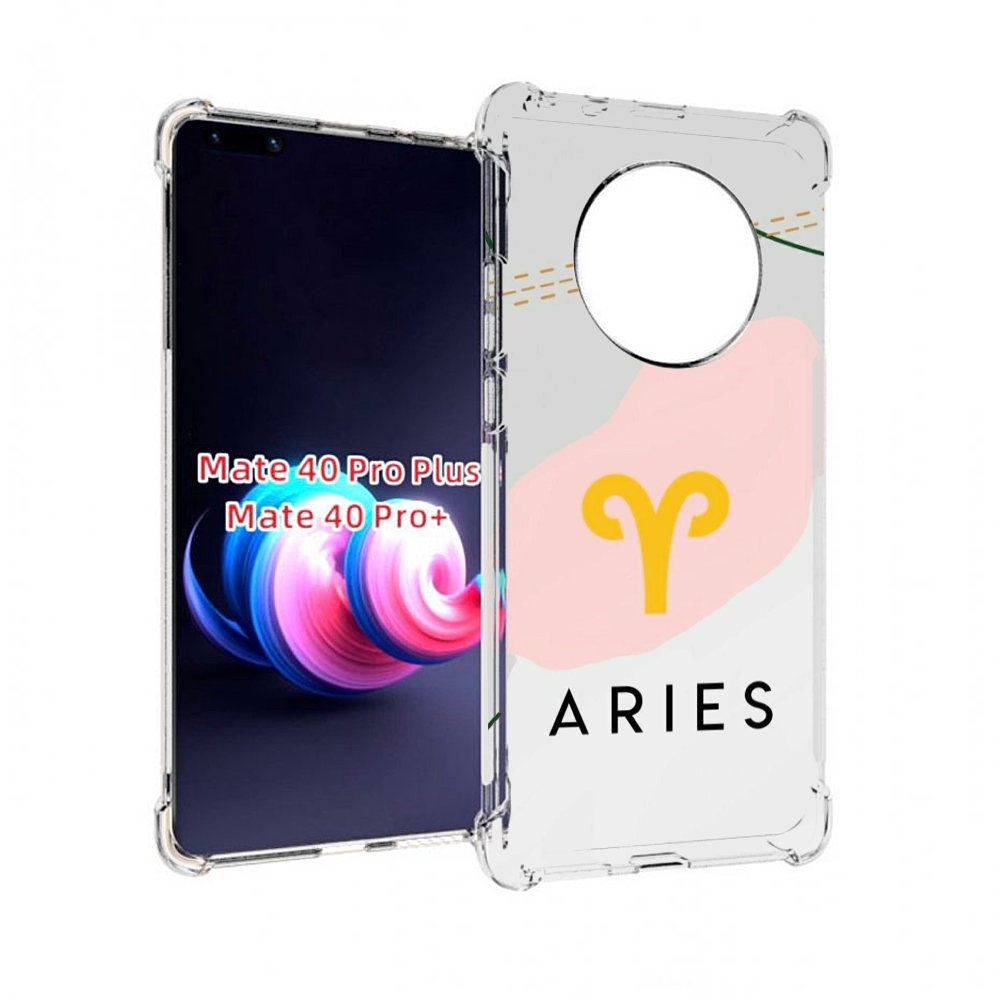 

Чехол MyPads знак зодиака овен 7 для Huawei Mate 40 Pro+ Plus, Прозрачный, Tocco