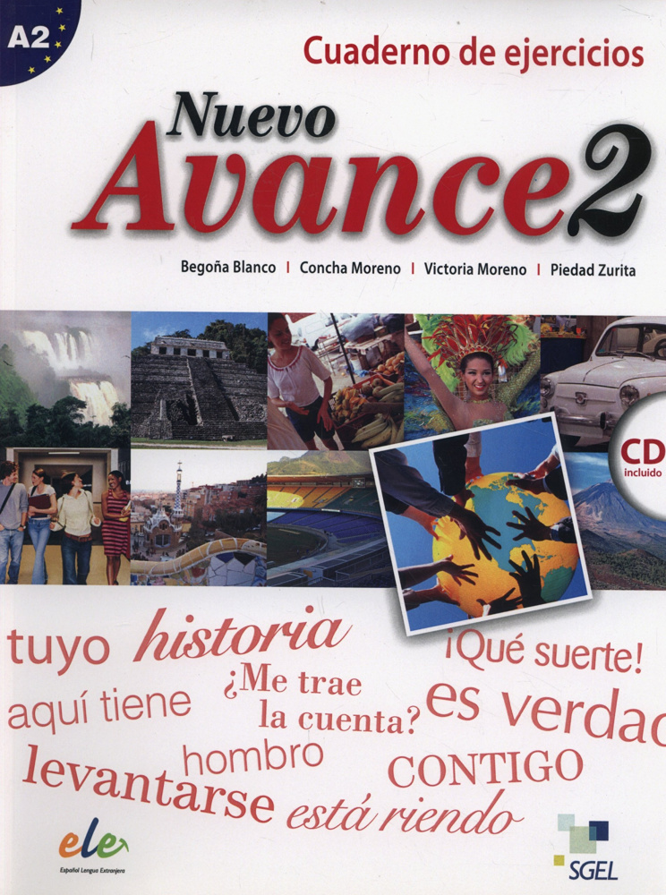 

Книга Nuevo Avance 2 Cuaderno de Ejercicios + CD