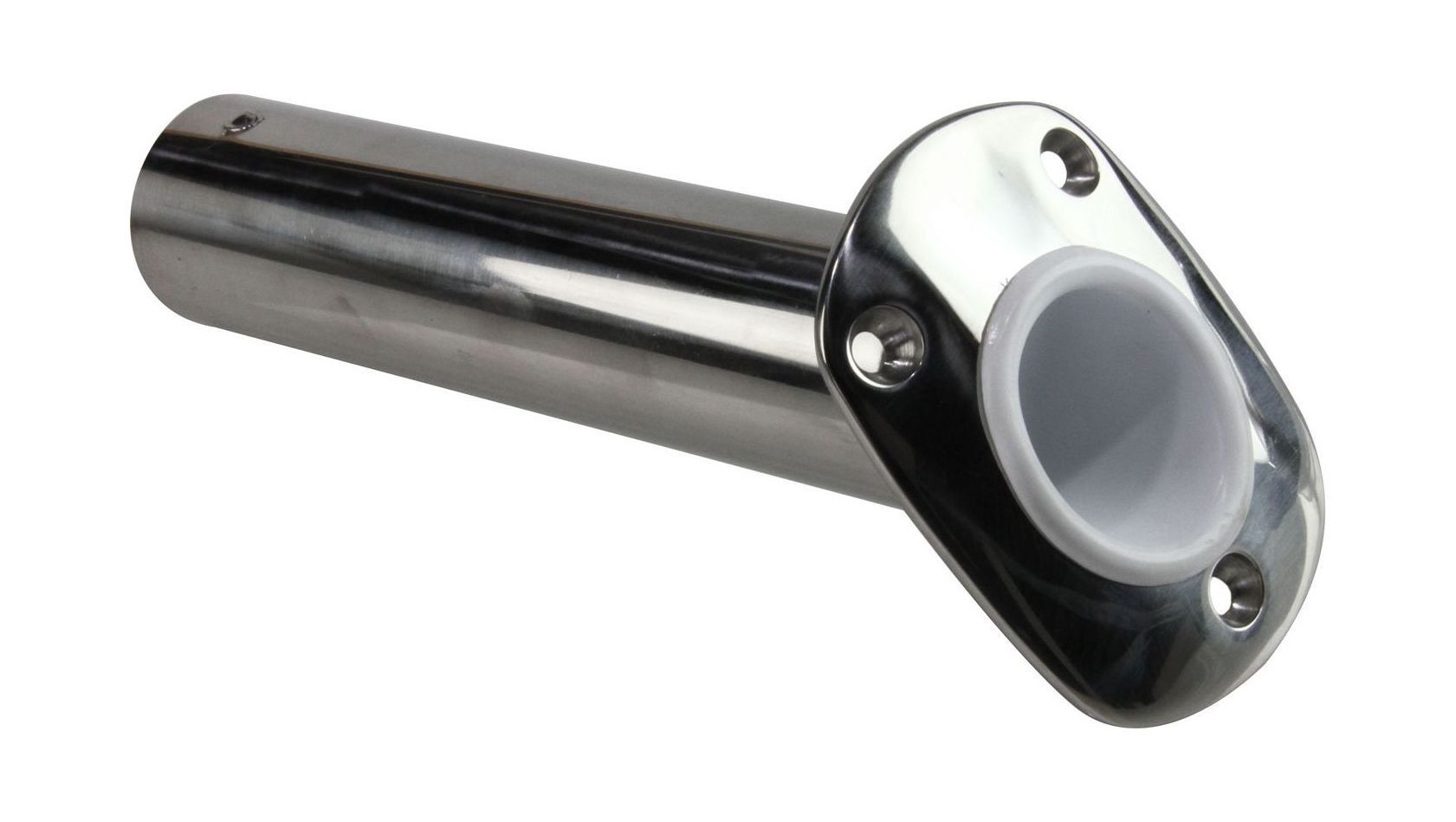 Держатель спиннинга с защитной вставкой, нержавеющий