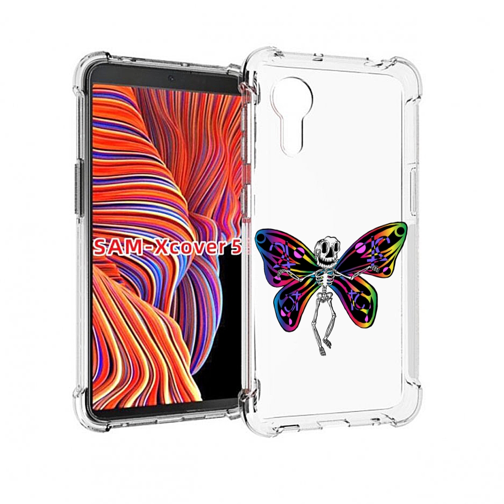 

Чехол MyPads эффект бабочки для Samsung Galaxy Xcover 5, Прозрачный, Tocco