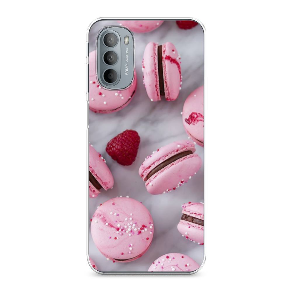 

Чехол Awog на Motorola Moto G31/G41 "Макарони с малиной", Разноцветный, 241850-10