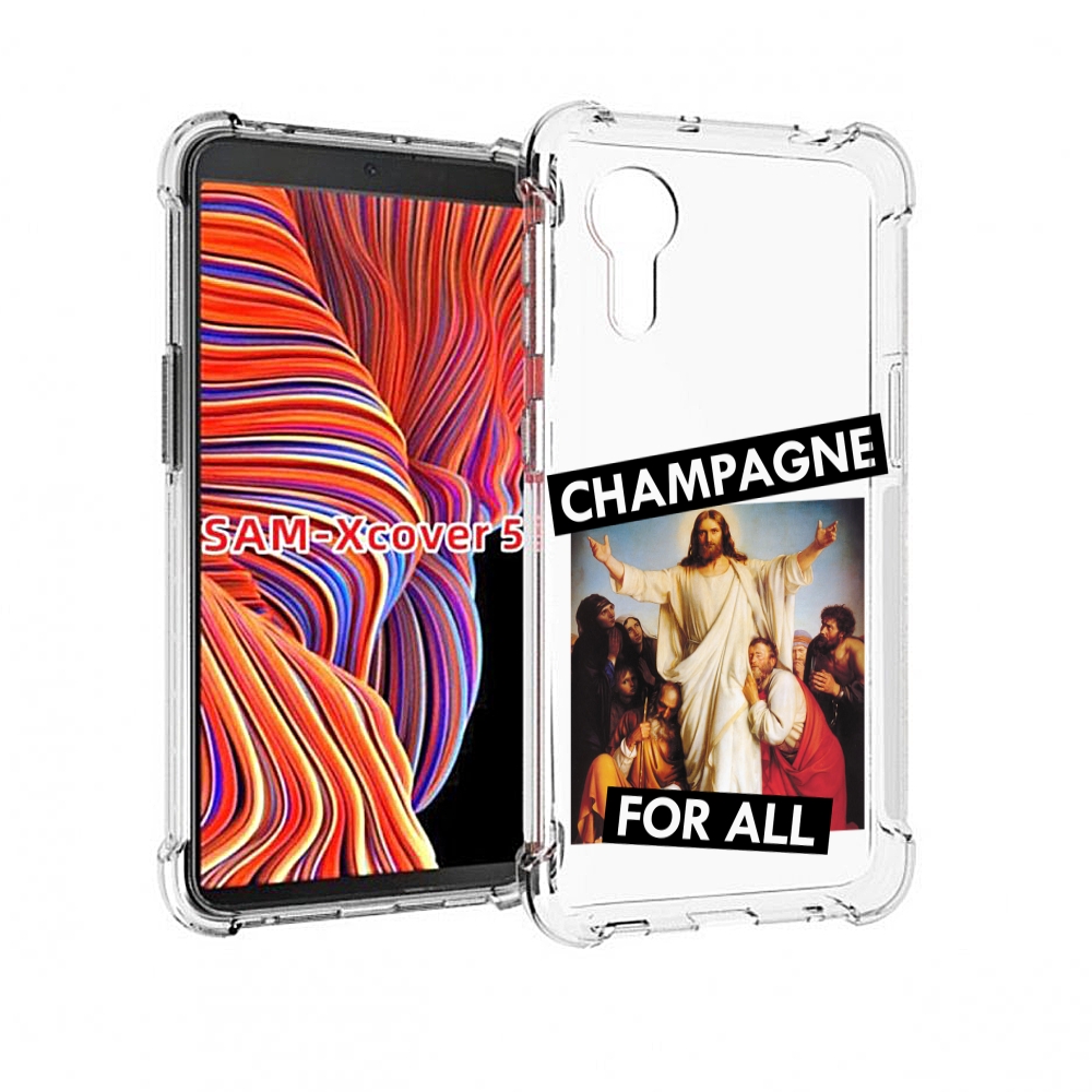 

Чехол MyPads шампанское для Samsung Galaxy Xcover 5, Прозрачный, Tocco