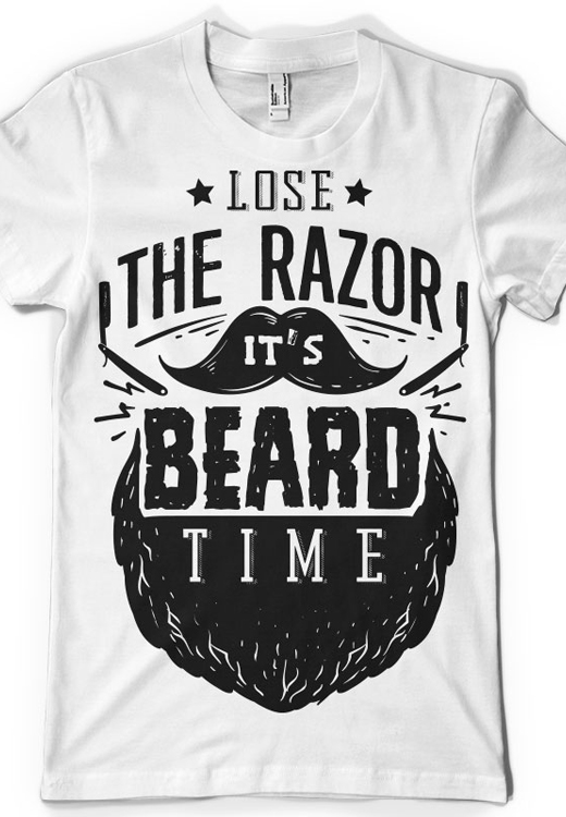 

Футболка унисекс NoBrand CM Beard Time белая M, Белый, CM Beard Time