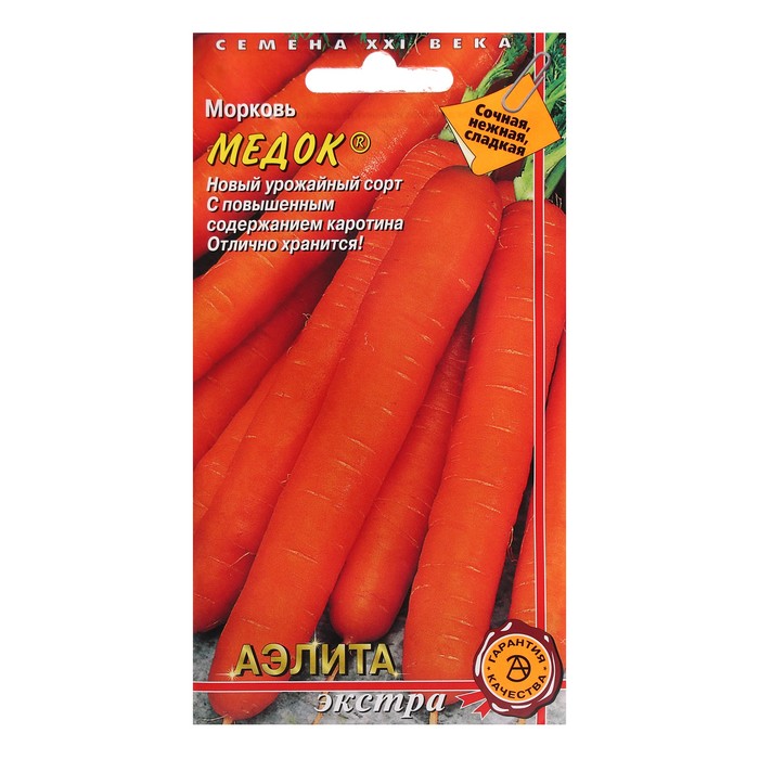 

Семена морковь Аэлита Медок Р00021127 1 уп.