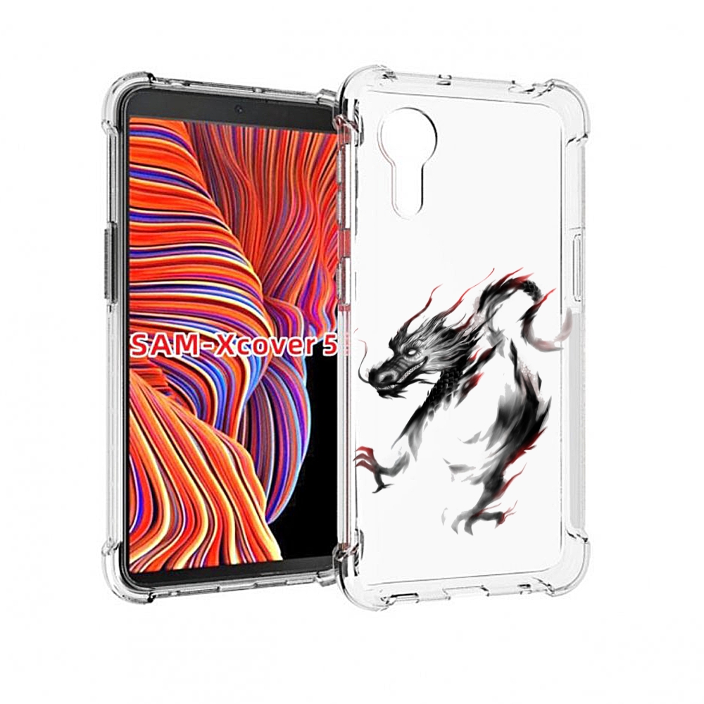 

Чехол MyPads черный дракон для Samsung Galaxy Xcover 5, Прозрачный, Tocco
