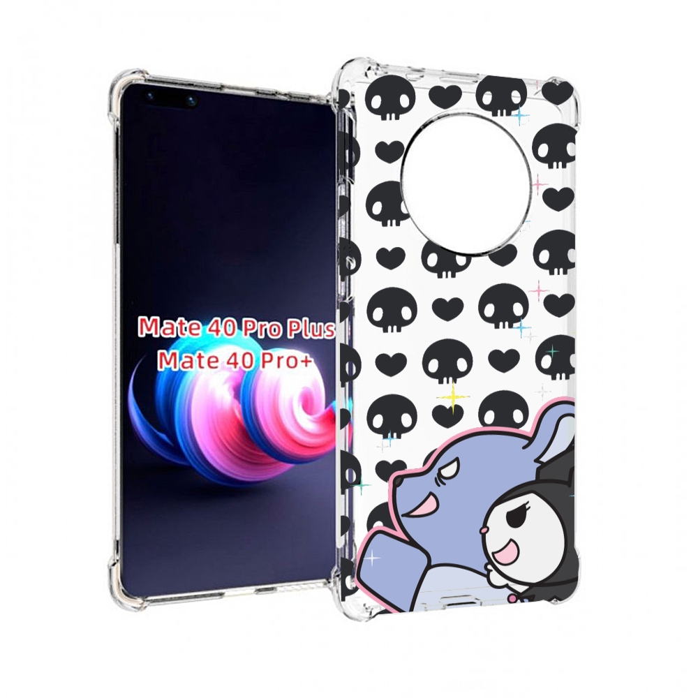 

Чехол MyPads Snoop Dogg EGO TRIPPIN’ для Huawei Mate 40 Pro+ Plus, Прозрачный, Tocco