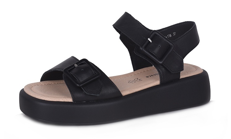 

Сандалии женские Alessio Nesca JN24SS-11 черные 36 RU, Черный, JN24SS-11