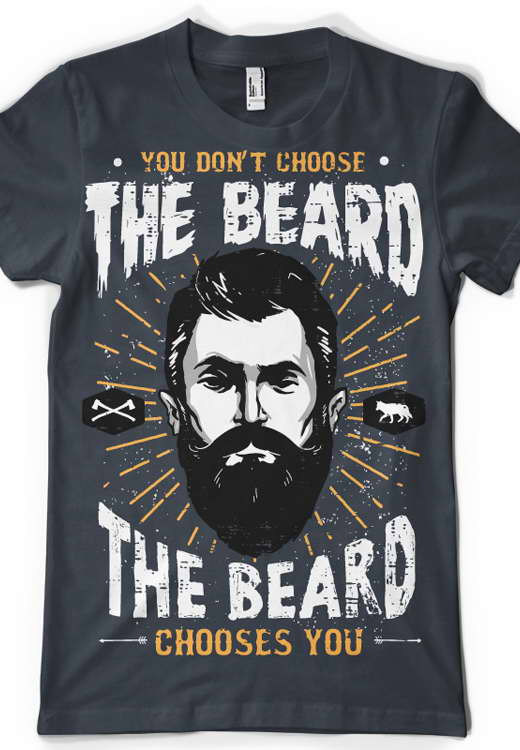 

Футболка унисекс NoBrand CM Beard Choice черная M, Черный, CM Beard Choice