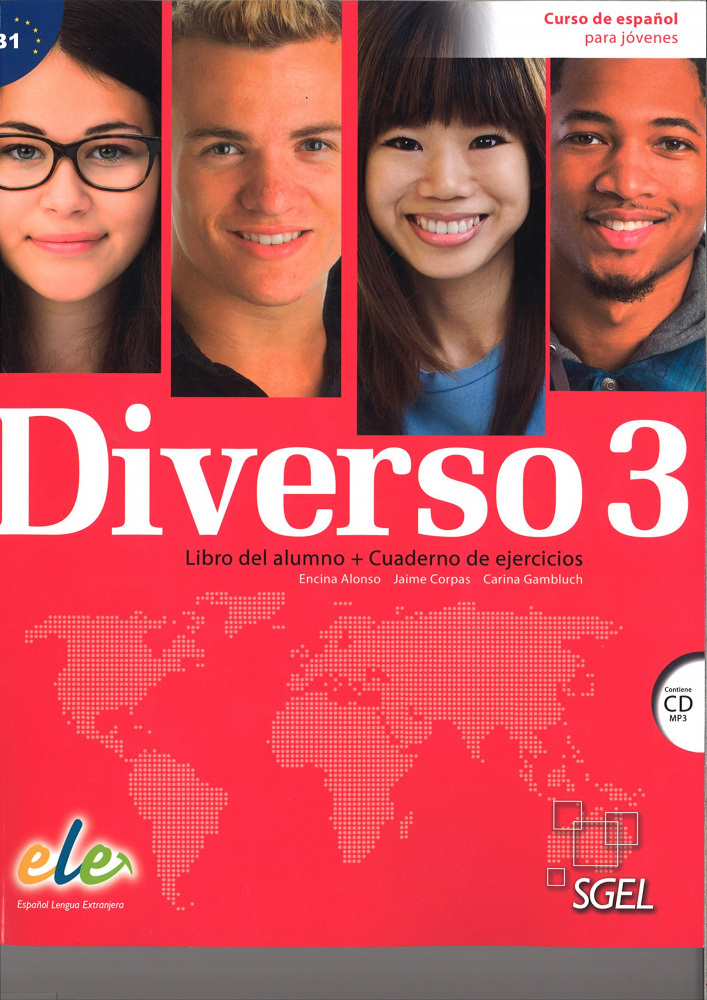 

Diverso 3 Curso de Espanol Para Jovenes + CD