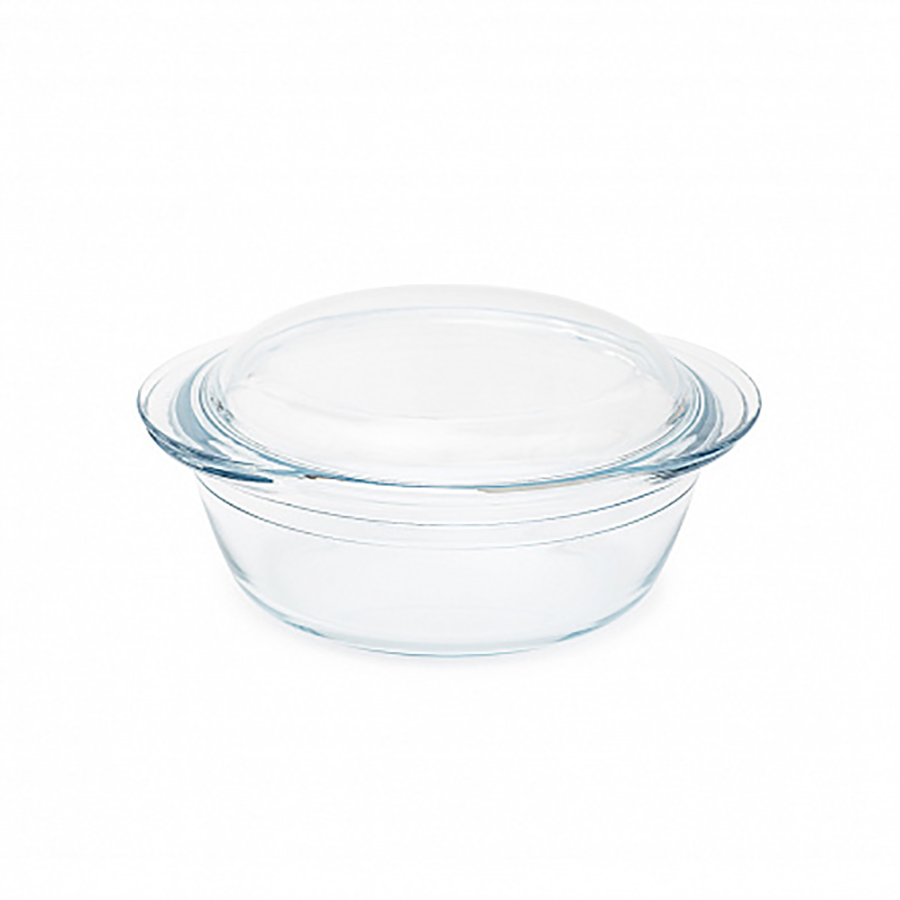 Кастрюля Pyrex Essentials, стекло, 2,1 л, с крышкой